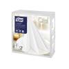 Middagsserviet, Tork, Linstyle, 1/4-fold 1 lag, hvid 480mmx480mm, pakke a 25 stk FSC Mix Credit