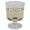 Drikkeb&aelig;ger Plast, 150 ml, PS transparent, Spr&oslash;jtest&oslash;bt Hvidvin pose a 10 stk, F&oslash;devaregodkendt