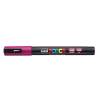 Paintmarker, Uni Posca, PC-3M, 0,9-1,3MM Rund spids, lilla, permanent