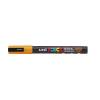 Paintmarker, Uni Posca, PC-3M, 0,9-1,3MM Rund spids, gul, permanent