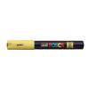 Paintmarker, Uni Posca, PC-1M, 0,7MM Rund spids, gul, permanent