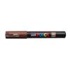 Paintmarker, Uni Posca, PC-1M, 0,7MM Rund spids, brun, permanent