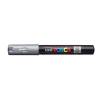 Paintmarker, Uni Posca, PC-1M, 0,7MM Rund spids, silver, permanent