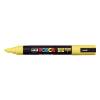 Paintmarker, Uni Posca, PC-5M, 1,8-2,5MM Rund spids, gul, permanent
