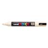 Paintmarker, Uni Posca, PC-5M, 1,8-2,5MM Rund spids, beige, permanent