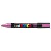 Paintmarker, Uni Posca, PC-5M, 1,8-2,5MM Rund spids, pink, permanent