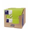 Frokostservietter, Tork, Advanced 1/4-fold, 3 lag, lime 330mmx330mm, pakke a 1500 stk FSC Mix Credit