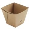 Salatbowle 820 ml 113x113x100mm Cardboard/PLA, brun, Viking Cube Tall karton a 300 stk F&oslash;devaregodkendt