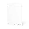 Flipoverpapir, Oxford Smart chart, hvid 650x980, blok a 20 ark