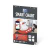 Flipoverpapir, Oxford Smart chart, hvid 650x980, blok a 20 ark