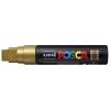 Paintmarker, Uni Posca, PC-17K, 15MM Rund spids, guld, permanent