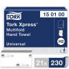 Tork 150100 Xpress h&aring;ndkl&aelig;deark 2lags H2 hvid 4830ark