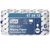Tork 473412 Reflex M4 aft&oslash;rringspapir hvid 6ruller