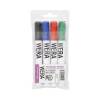 Marker, BNT Wera, 2MM, Rund spids assorteret, permanent, pakke a 4 stk