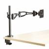 Monitorarm, Fellowes, sort