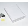 Konferenceblok, Bantex, Kvadreret, A4 hvid, 210x297mm, 60g/m2 4 Huller, Toplimet, blok a 25 ark