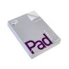 Standardblok, Bantex, Standard pad, A4 hvid, 210x297mm, 60g/m2