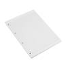 Standardblok, Bantex, Standard pad, A4 hvid, 210x297mm, 60g/m2