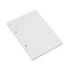 Standardblok, Bantex, Standard Blok, A5 hvid, 148x210mm, 60g/m2 2 Huller, Toplimet