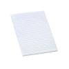 Standardblok, Bantex, linjeret, A5, hvid 148x210mm, 60g/m2, Toplimet
