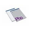 Telefonblok, Bantex, linjeret, A5, hvid 148x210mm, 60g/m2