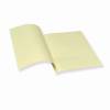 Konceptpapir, Bantex, linjeret, gul 80g/m2, pakke a 250 ark