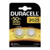 Knapcellebatteri, Duracell, 2025 pakke a 2 stk