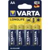 Batteri, Varta, AA Longlife pakke a 4 stk
