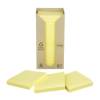 Notes, Post-it, Recycle, gul, 76x76mm pakke a 16 stk, 100% PEFC Certified