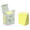Notes, Post-it, Milj&oslash;, gul, 38x51mm pakke a 6 stk