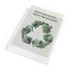 Plastlomme, Esselte Recycle transparent, 210x297mm, plastik pakke a 50 stk