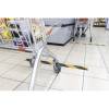 Markeringstape, Durable Duraline 50, 50mmx15m aftagelig, gul/sort kasse a 5 ruller