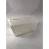 Take away box, Medium 700 ml 109x89x65mm Pap, hvid, For noodles, pakke a 50 stk