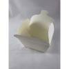 Take away box, Medium 700 ml 109x89x65mm Pap, hvid, For noodles, pakke a 50 stk