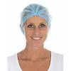 Engangs h&aring;rnet, Mop Cap on-size Non-woven, bl&aring;, pakke a 1000 stk