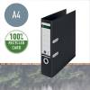 Brevordner, Leitz Recycle sort, 75mm, 210x297mm, antal ringe: 2 Paper/plastic/metal, FSC Mix 70%