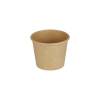 Dressingb&aelig;ger, Rund, &Oslash; 62, h&oslash;jde 46 Kraft, brun, Portion Cup 3oz/90ml pakke a 100 stk F&oslash;devaregodkendt