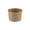 Dressingb&aelig;ger, Rund, &Oslash; 74, h&oslash;jde 49 Kraft, brun, 3oz 120/140ml pakke a 50 stk F&oslash;devaregodkendt