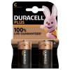 Batteri, Duracell PLUS POWER, C pakke a 2 stk