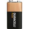 Batteri, Duracell PLUS POWER, 9V alkaline pakke a 1 stk