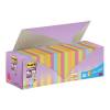 Notes, Post-it, Super sticky, assorteret 76x76mm, pakke a 24 stk