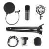 Microphone, Sandberg, sort