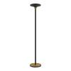 Gulvlampe, Unilux, Uplight, sort/tr&aelig;