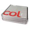 Kollegieblok, Bantex, linjeret, A4, hvid 210x297mm