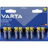 VARTA LONGLIFE Power AA-batterier LR6 8stk