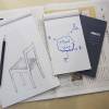 Noteblok, BNT Stick&acute;n, Sticky memo, gul 178x254mm, kvadreret