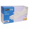 Engangshandsker, M Skin Powdered, Latex hvid, pakke a 100 stk