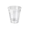 Plastglas, Rund, 300 ml indvendig diameter 96.0 mm, PLA transparent, pose a 50 stk F&oslash;devaregodkendt
