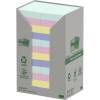 Notes, Post-it, Recycled, assorteret, 51 x38mm, pakke a 24 stk