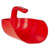 Skovl, Vikan, Hand ergonomic, r&oslash;d 150mmx270mm